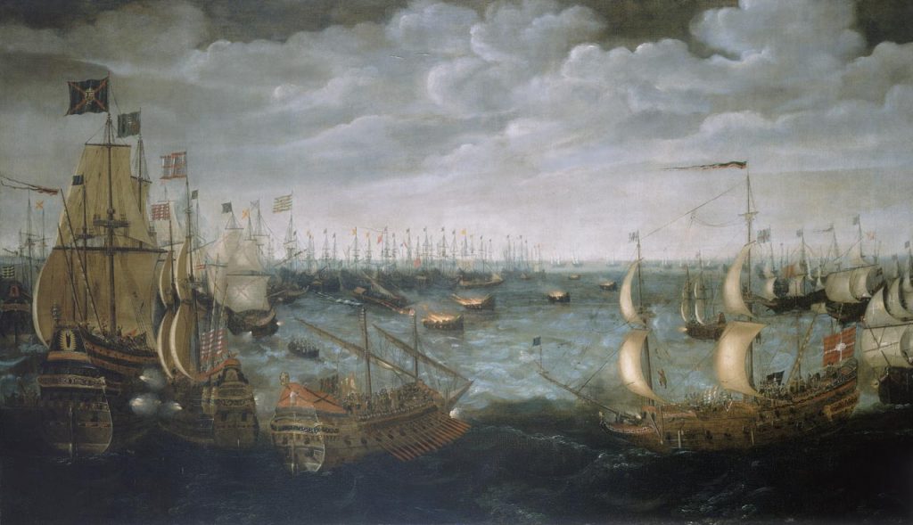 Spanyal Armada pusztulása, 1588.