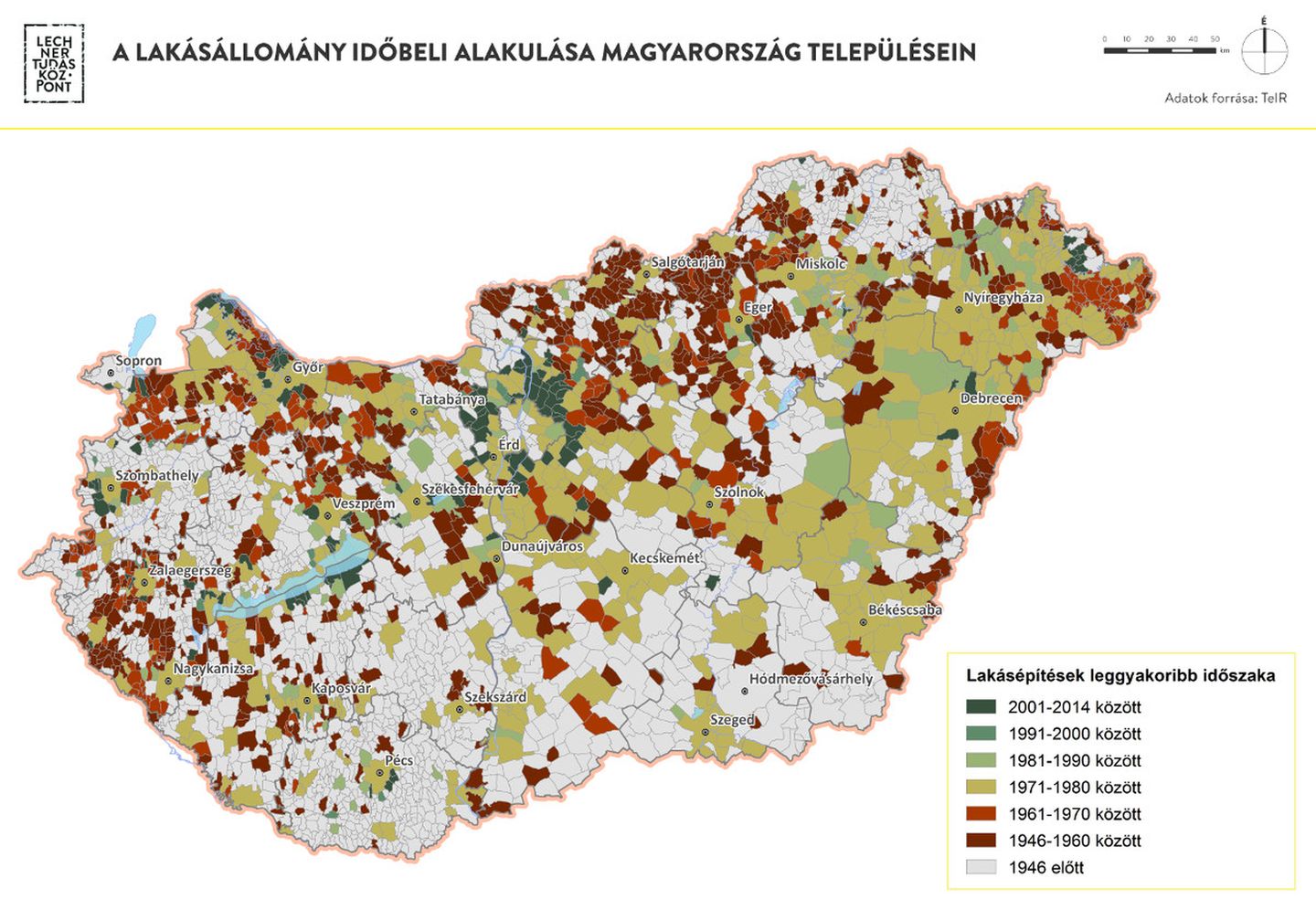 Lakásállomány időbeli alakulása Magyarországon